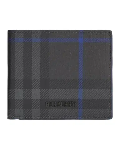 Burberry Men's City Check Bifold Wallet | Thumbnail 1 Burberry Men's City Check Bifold Wallet | Thumbnail 1