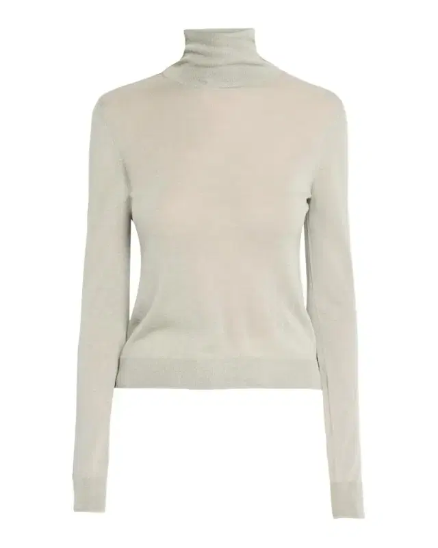 Turtleneck Cashmere-Silk Sweater