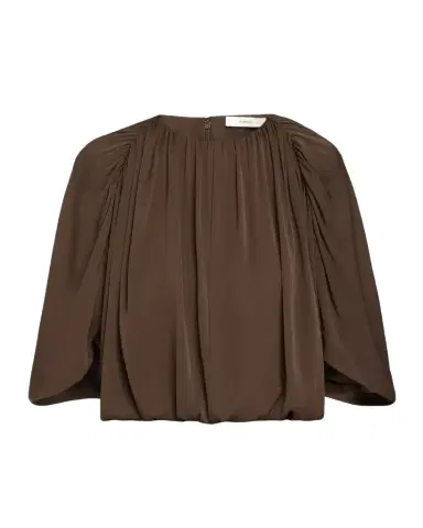 Vince Gathered Cape Bubble Top | Thumbnail 1 Vince Gathered Cape Bubble Top | Thumbnail 1