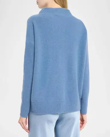 Vince Boiled Cashmere Turtleneck Pullover | Thumbnail 3 Vince Boiled Cashmere Turtleneck Pullover | Thumbnail 3