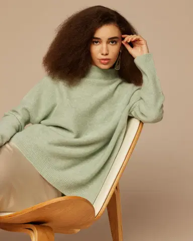 Vince Boiled Cashmere Turtleneck Pullover | Thumbnail 5 Vince Boiled Cashmere Turtleneck Pullover | Thumbnail 5