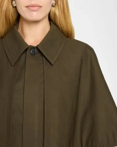 Frame The Paddock Cape Jacket | Thumbnail 5 Frame The Paddock Cape Jacket | Thumbnail 5