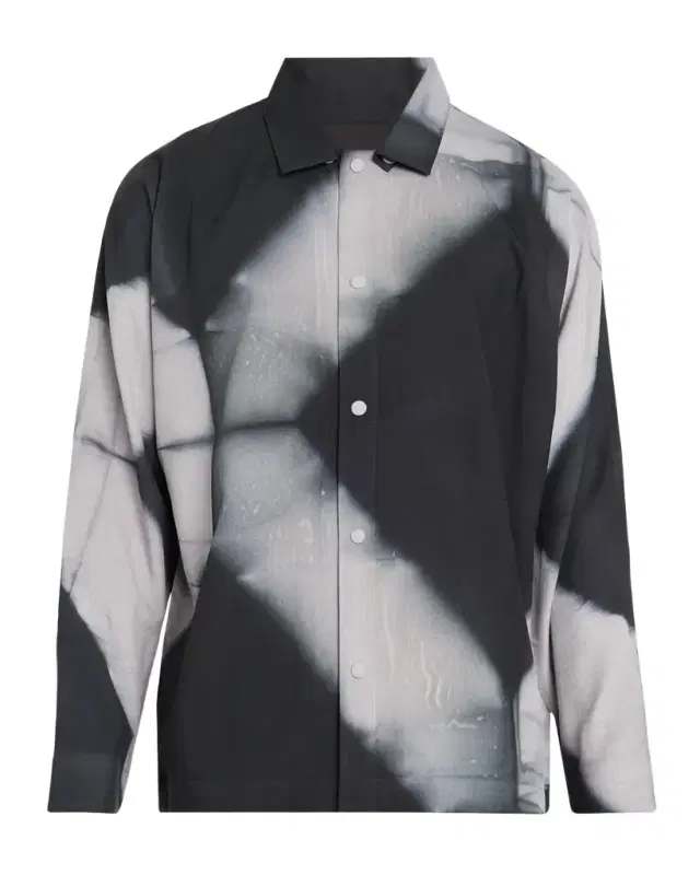 Issey Miyake Men's Abstract Print Button-Front Shirt