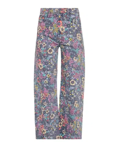 Mother The Patch Pocket Floral Wide-Leg Jeans | Thumbnail 1