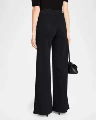 Frame The Palace Cotton-Blend Wide-Leg Jeans | Thumbnail 3 Frame The Palace Cotton-Blend Wide-Leg Jeans | Thumbnail 3