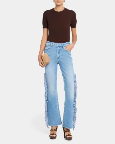 Mother The Fringe Desperado Bootcut Jeans | Thumbnail 2