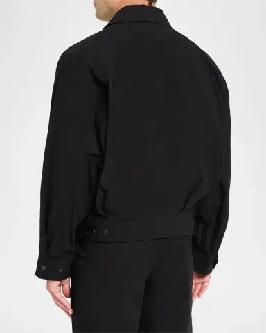 IM MEN Men's Comfort Cotton Full-Zip Jacket | Thumbnail 3 IM MEN Men's Comfort Cotton Full-Zip Jacket | Thumbnail 3
