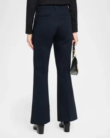Frame Petite The Flare Shrunken Pocket Trousers | Thumbnail 3