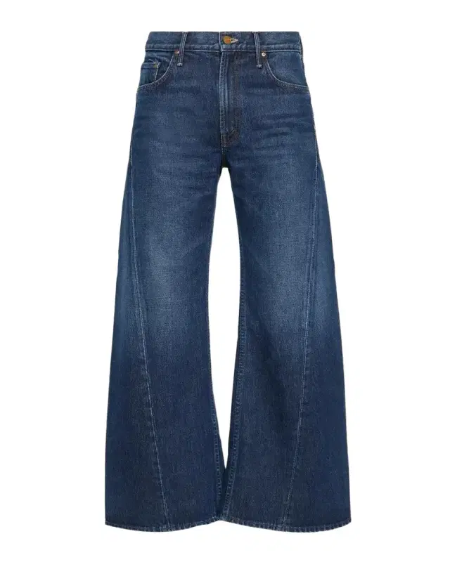 Mother Lil Lemon Twist Wide-Leg Jeans