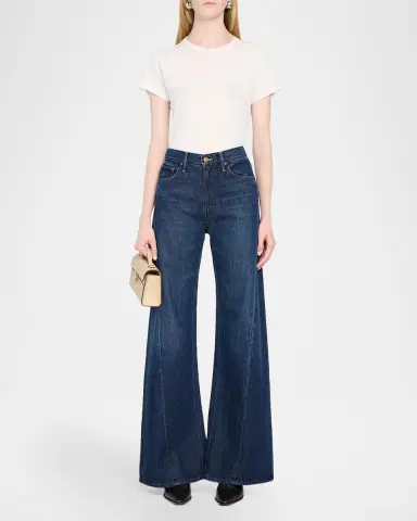 Mother The Lemon Twist Wide-Leg Jeans | Thumbnail 2 Mother The Lemon Twist Wide-Leg Jeans | Thumbnail 2