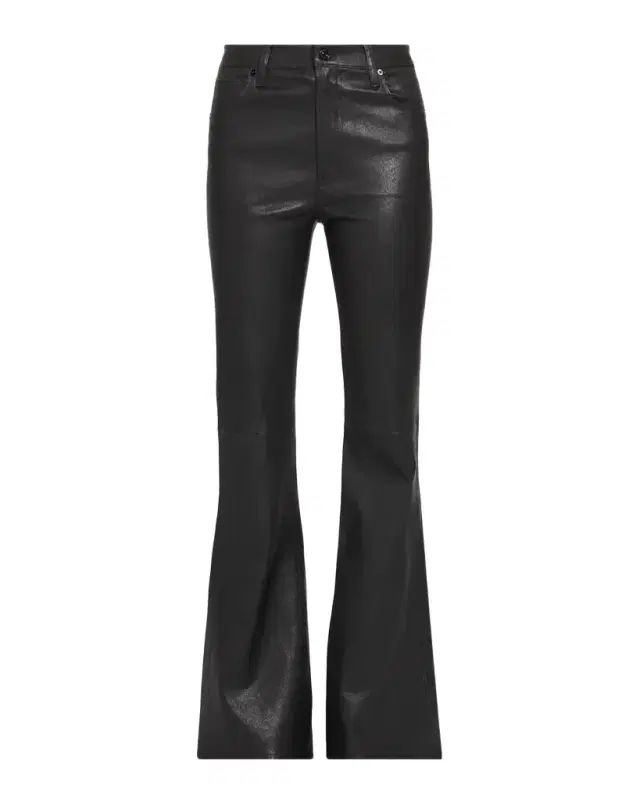 Frame Leather Flared Pants
