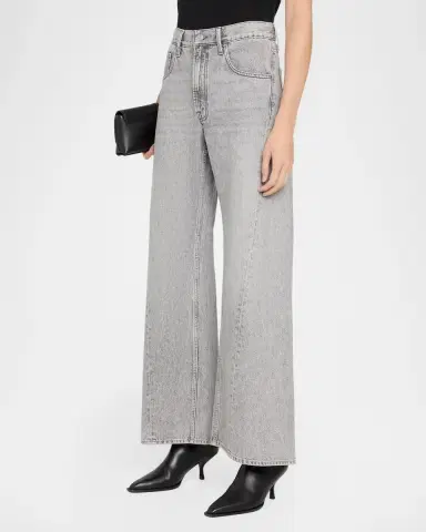 Mother The Lemon Twist Wide-Leg Jeans | Thumbnail 4 Mother The Lemon Twist Wide-Leg Jeans | Thumbnail 4