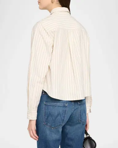 Mother The Cropped Bestie Shirt | Thumbnail 3 Mother The Cropped Bestie Shirt | Thumbnail 3