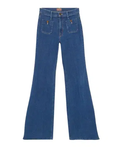 Mother The Half-Pipe Flare Jeans | Thumbnail 1 Mother The Half-Pipe Flare Jeans | Thumbnail 1