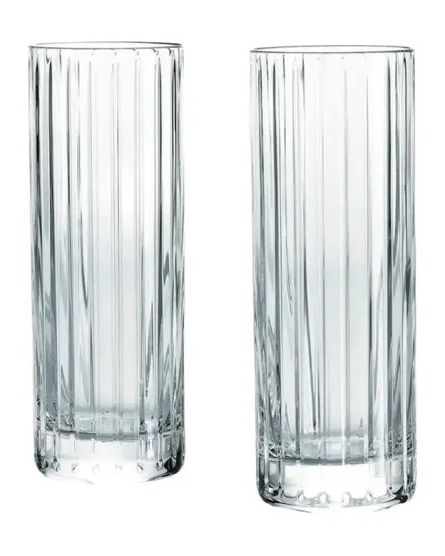 Harmonie 13 oz. Crystal Collins Glasses, Set of 2 Harmonie 13 oz. Crystal Collins Glasses, Set of 2