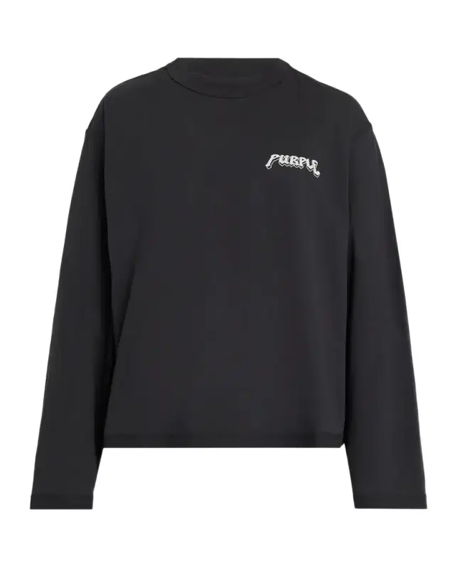 PURPLE Men's Destroy Graphic Long-Sleeve T-Shirt