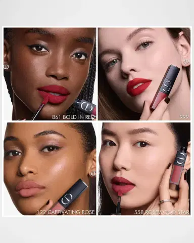 Dior Rouge On Stage Ink Blur Matte Liquid Lipstick, Bold In Red | Thumbnail 2