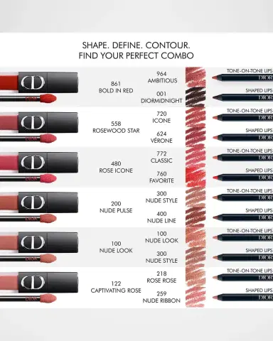 Dior Rouge On Stage Ink Blur Matte Liquid Lipstick, Bold In Red | Thumbnail 5