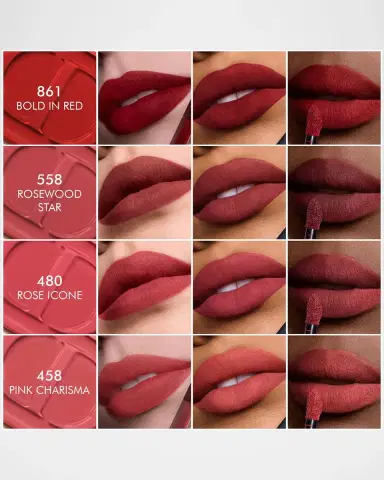 Dior Rouge On Stage Ink Blur Matte Liquid Lipstick, Bold In Red | Thumbnail 7