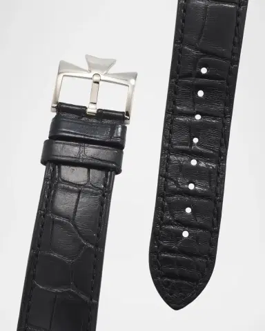 Vintage Watches Men's Vacheron Constantin Patrimony Alligator-Strap Watch, 40mm | Thumbnail 4