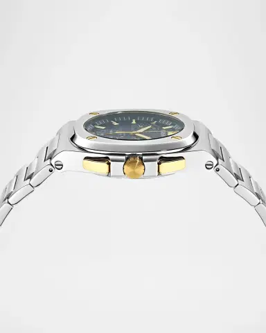 Versace 43mm Tolomeo Chronograph Bracelet Watch | Thumbnail 4 Versace 43mm Tolomeo Chronograph Bracelet Watch | Thumbnail 4