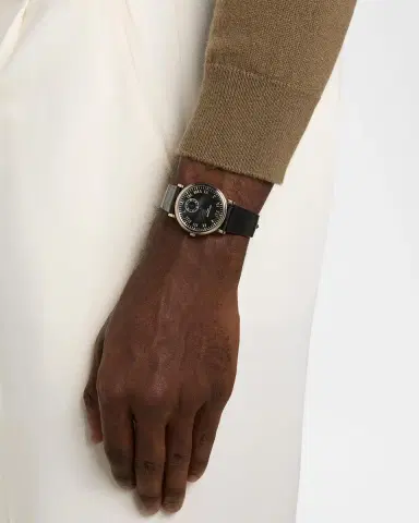 Vintage Watches Men's Patek Philippe Calatrava 18K White Gold Alligator-Strap Watch, 33mm | Thumbnail 2