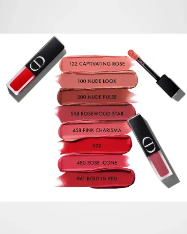 Dior Rouge On Stage Ink Blur Matte Liquid Lipstick, Rosewood Star | Thumbnail 6