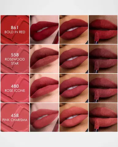 Dior Rouge On Stage Ink Blur Matte Liquid Lipstick, Rosewood Star | Thumbnail 7