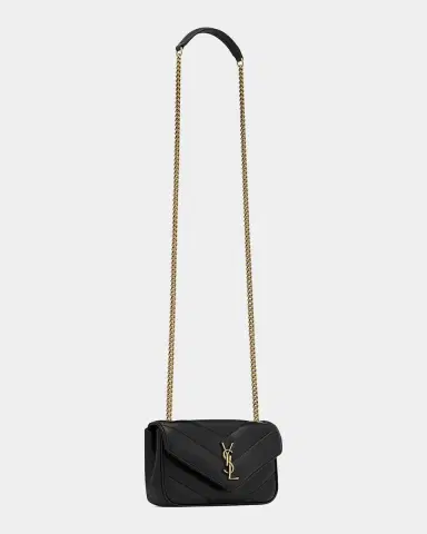 Saint Laurent Loulou Mini YSL Quilted Crossbody Bag | Thumbnail 7