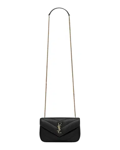 Saint Laurent Loulou Mini YSL Quilted Crossbody Bag | Thumbnail 1