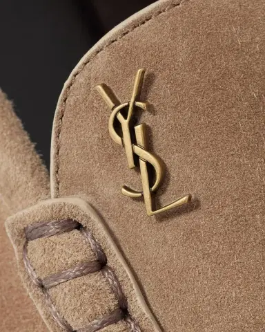 Saint Laurent Le Loafer Loafer Mules in Suede | Thumbnail 4 Saint Laurent Le Loafer Loafer Mules in Suede | Thumbnail 4
