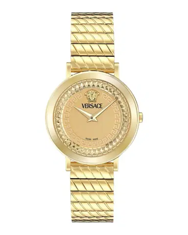 Versace Delphinus 35mm IP Yellow Gold Bracelet Watch | Thumbnail 1