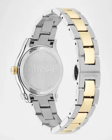 Ferragamo 1927 33mm Two-Tone Bracelet Watch | Thumbnail 3