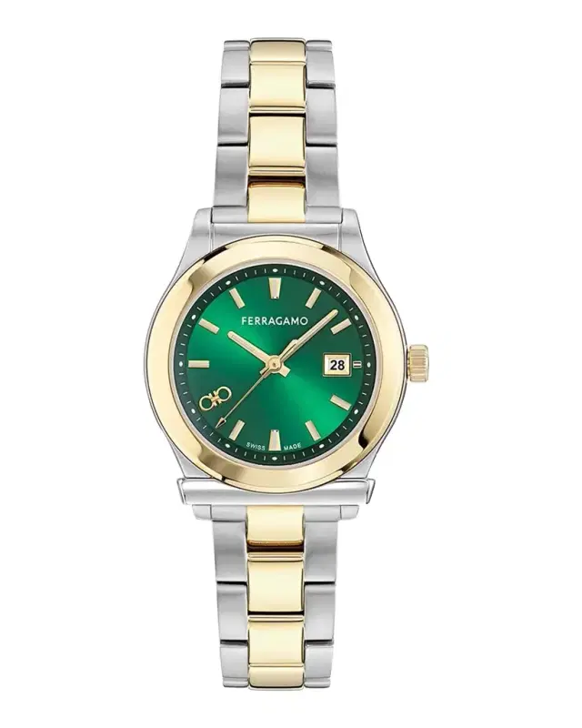Ferragamo 1927 33mm Two-Tone Bracelet Watch