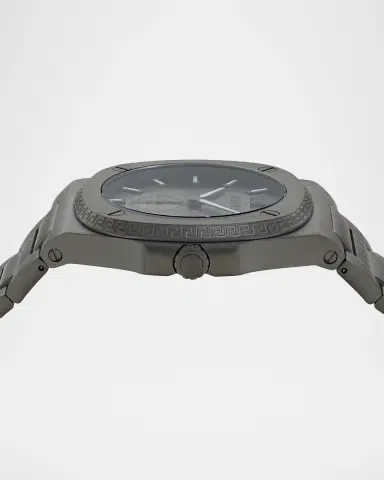 Versace Tolomeo 40mm IP Gunmetal Bracelet Watch | Thumbnail 3