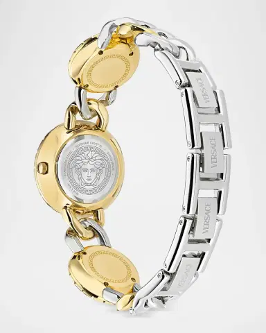 Versace La Greca 28mm Two-Tone Bracelet Watch | Thumbnail 4 Versace La Greca 28mm Two-Tone Bracelet Watch | Thumbnail 4