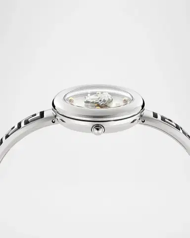 Versace Medusa Eclipse 28mm Stainless Steel Bracelet Watch, 28mm | Thumbnail 3