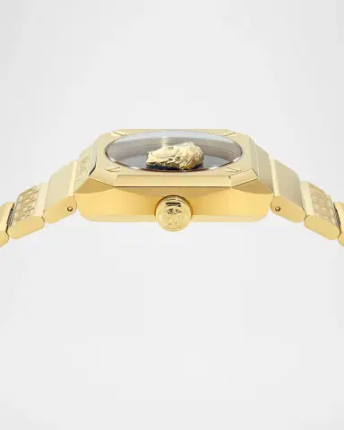 Versace Men's Medusa Antares 35mm IP Yellow Gold Bracelet Watch | Thumbnail 3 Versace Men's Medusa Antares 35mm IP Yellow Gold Bracelet Watch | Thumbnail 3