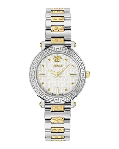 Versace Greca Sphere Petite 30mm Two-Tone Bracelet Watch | Thumbnail 1 Versace Greca Sphere Petite 30mm Two-Tone Bracelet Watch | Thumbnail 1