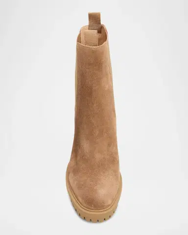 Gianvito Rossi 70mm Suede Chelsea Boots | Thumbnail 8