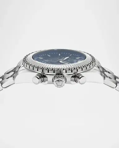 Versace Men's Fornax Chronograph 43mm Stainless Steel Bracelet Watch | Thumbnail 3