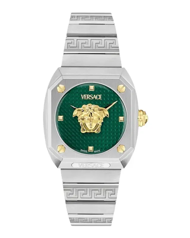 Versace Men's Medusa Antares 35mm Stainless Steel Bracelet Watch