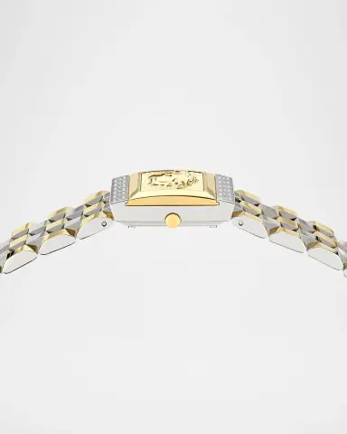 Versace Reveal 18x25mm Two-Tone Bracelet Watch | Thumbnail 3