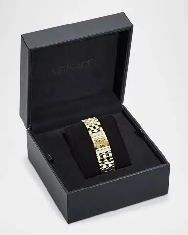 Versace Reveal 18x25mm Two-Tone Bracelet Watch | Thumbnail 6
