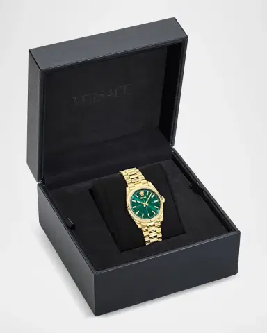 Versace Millenyium 32mm IP Yellow Gold Bracelet Watch | Thumbnail 5