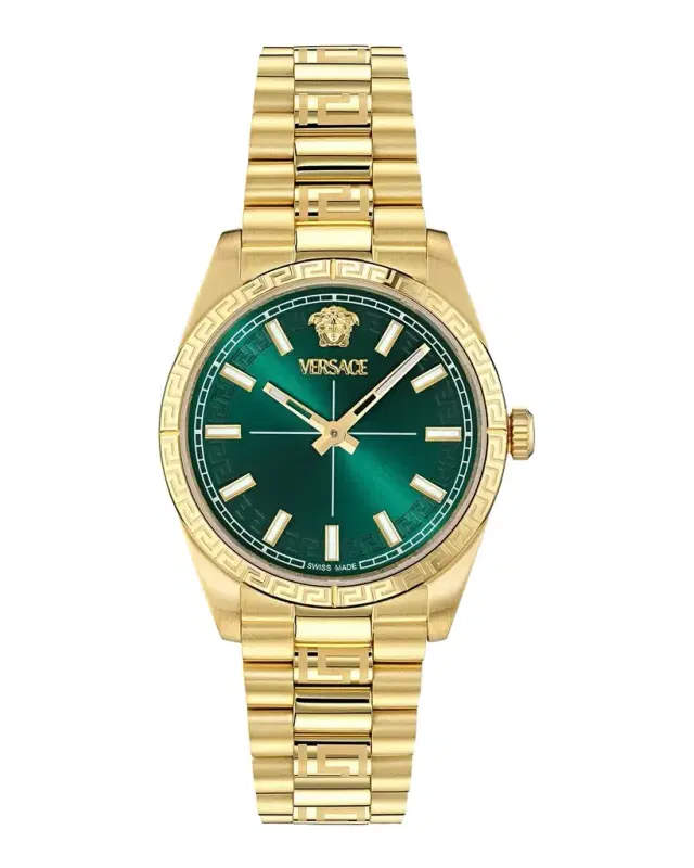 Versace Millenyium 32mm IP Yellow Gold Bracelet Watch