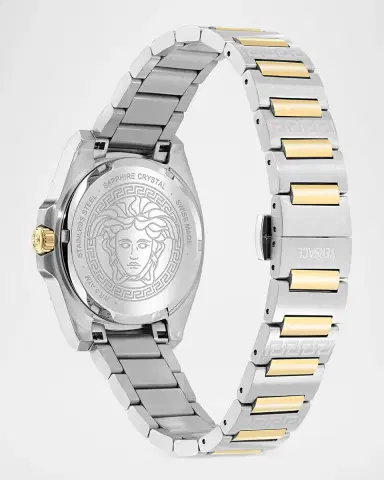 Versace Greca Pulse 36mm Two-Tone Bracelet Watch | Thumbnail 4