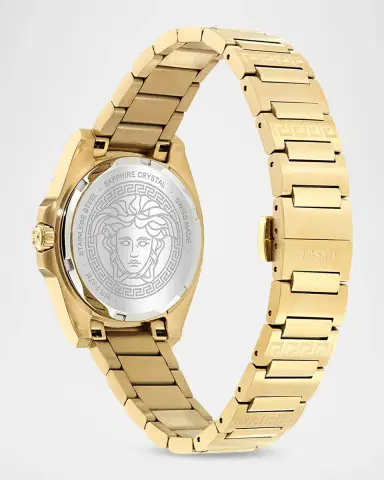 Versace Greca Pulse 36mm IP Yellow Gold Bracelet Watch | Thumbnail 4