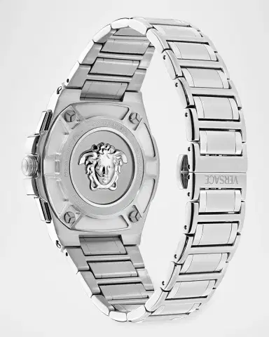 Versace Men's Greca Reaction Chronograph 43mm Stainless Steel Bracelet Watch | Thumbnail 4