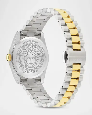 Versace Millenyium 32mm Two-Tone Bracelet Watch | Thumbnail 4